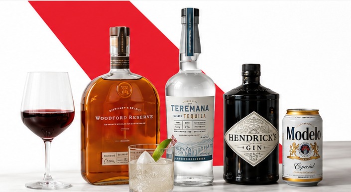 Beer, wine and spirits